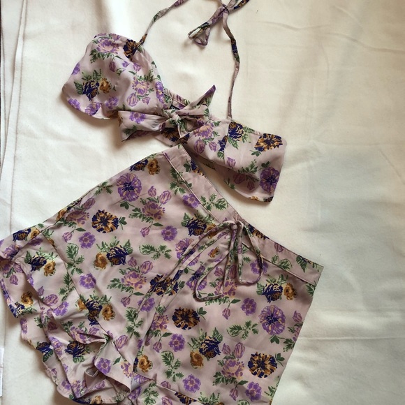 Nasty Gal Pants - Nasty Gal Two Piece Set